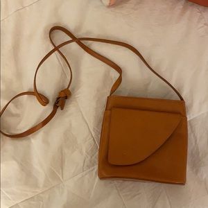 Italian leather crossbody